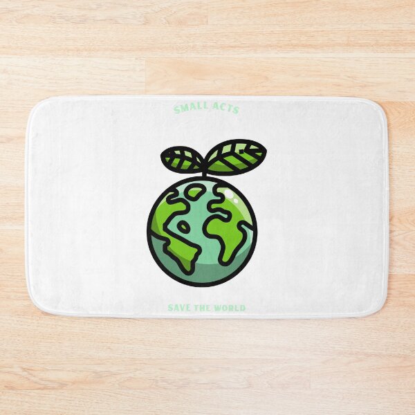 Item preview, small act save world designed and sold by TopTenTshirt.