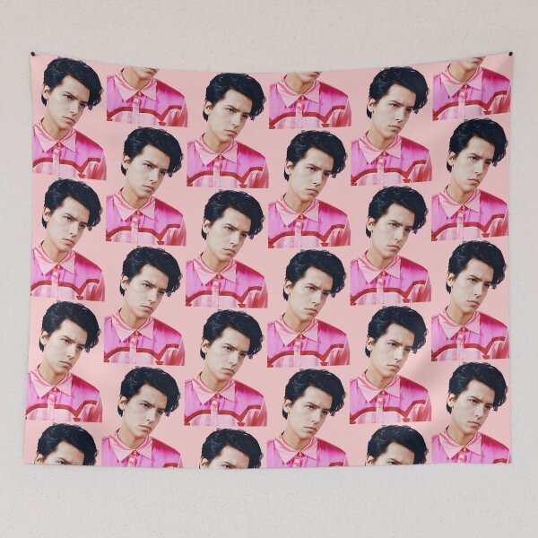 Item preview, Cole Sprouse (Pink Cowboy Shirt) Half Body #5 designed and sold by thePeachPit.