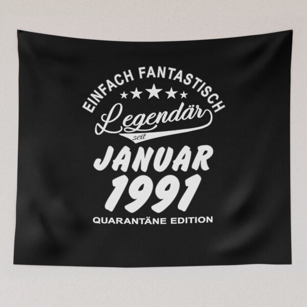Item preview, 30th Birthday 30 Years Born In 1991 January designed and sold by Renergie.