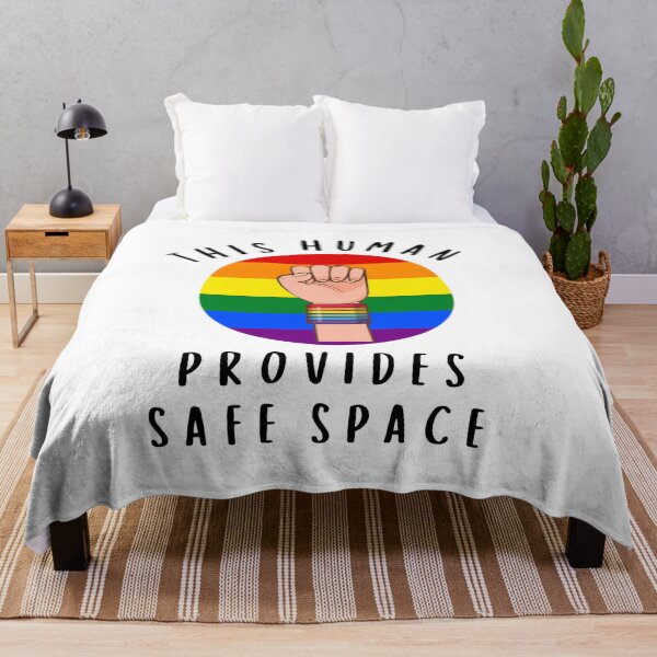 Item preview, This Human Provides Safe Space designed and sold by Sutra-Lotus-Co.