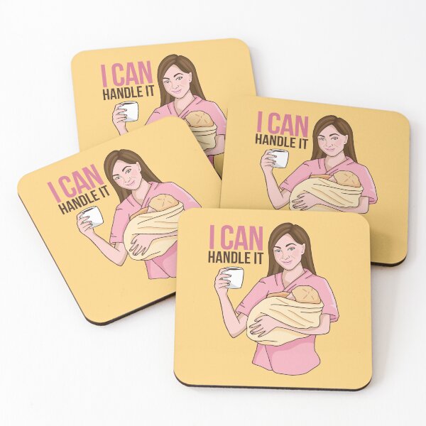 Item preview, Nurse Coffee Baby I can handle it designed and sold by Piztees.