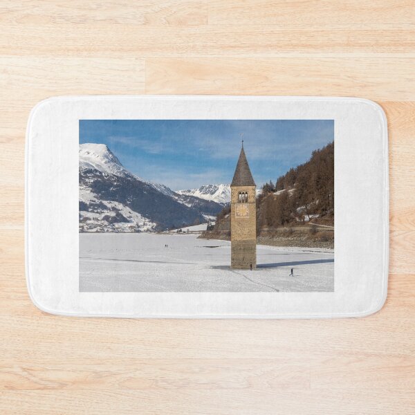Item preview, The submerged bell tower of Resia designed and sold by pietrofoto.