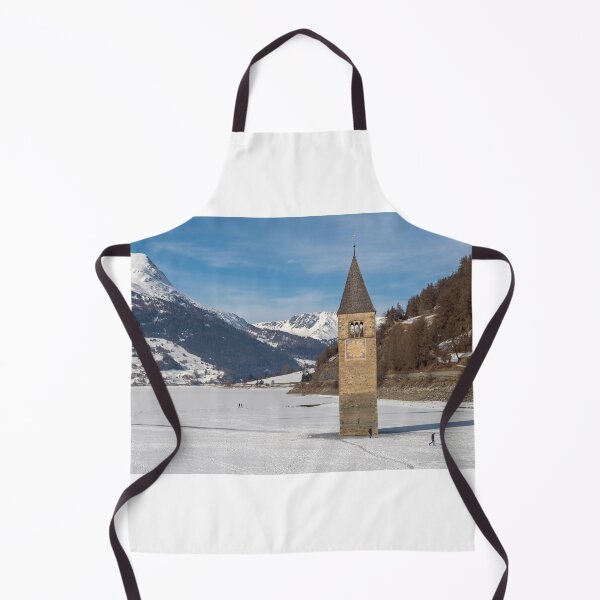 Item preview, The submerged bell tower of Resia designed and sold by pietrofoto.