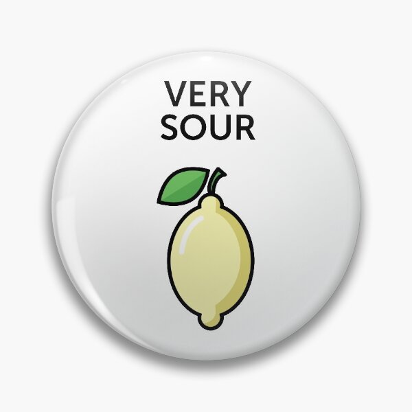Item preview, Very Sour Lemon with a leaf  designed and sold by BrightRain.