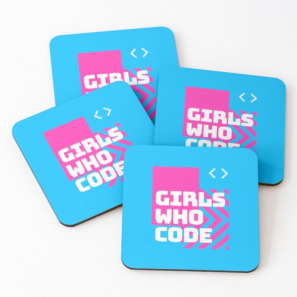 Item preview, Girls Who Code Design (Pink, Light Blue) designed and sold by Voxarto.
