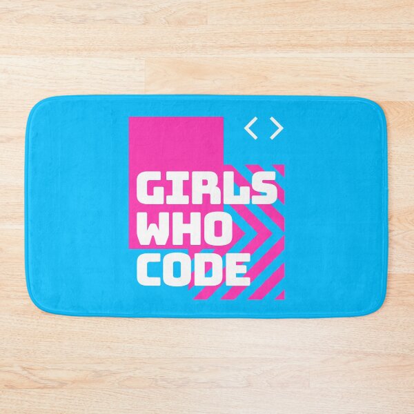 Item preview, Girls Who Code Design (Pink, Light Blue) designed and sold by Voxarto.