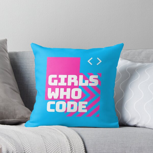 Item preview, Girls Who Code Design (Pink, Light Blue) designed and sold by Voxarto.