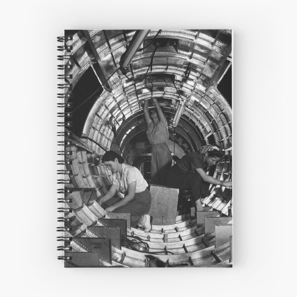 Artikelvorschau, Arbeiterinnen bauen B-17 Flying Fortress Bomber – 2. Weltkrieg 1942 entworfen und verkauft von warishellstore.