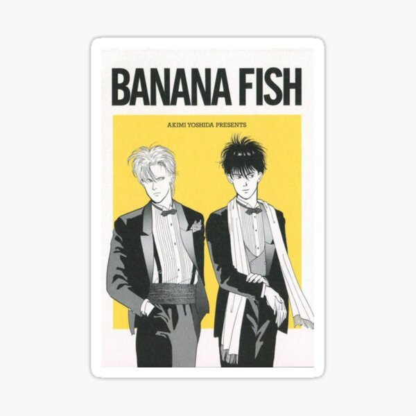 Banana Fish Sayanora Sticker By Natielulu Redbubble