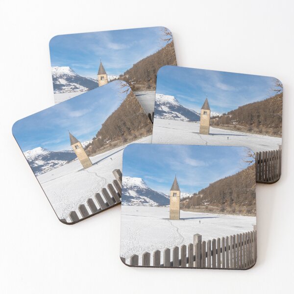 Item preview, The submerged bell tower of resia designed and sold by pietrofoto.