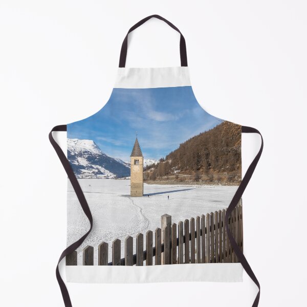 Item preview, The submerged bell tower of resia designed and sold by pietrofoto.