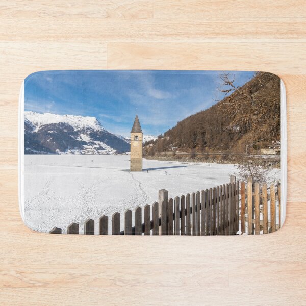 Item preview, The submerged bell tower of resia designed and sold by pietrofoto.