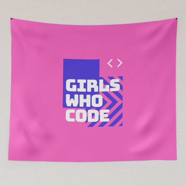 Item preview, Girls Who Code Design (Purple, Pink) designed and sold by Voxarto.