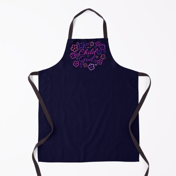 Item preview, I am a child of God - pink/purple flowers designed and sold by Restored Gospel Boutique .