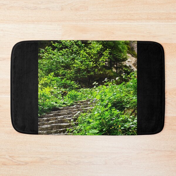 Item preview, Stairs in the forest | Nature photography designed and sold by Mii-pics.