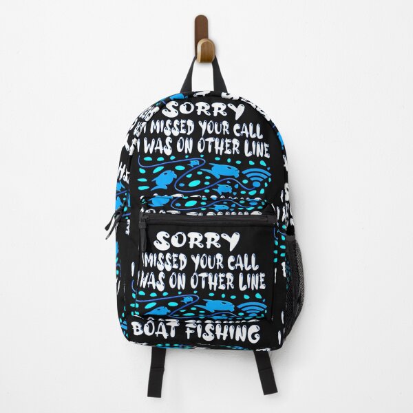 Item preview, Sorry I Missed Your Call I Was On Other Line Boat Fishing - For Fishing Lovers. designed and sold by Ralek.