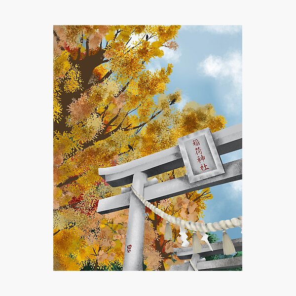 Tori couleurs d’automne Impression photo