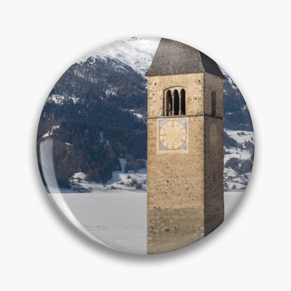 Item preview, The submerged bell tower of Resia designed and sold by pietrofoto.