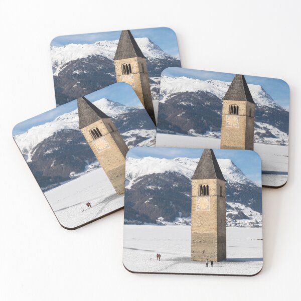 Item preview, The submerged bell tower of Resia designed and sold by pietrofoto.