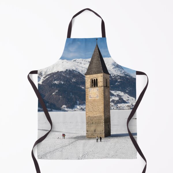 Item preview, The submerged bell tower of Resia designed and sold by pietrofoto.