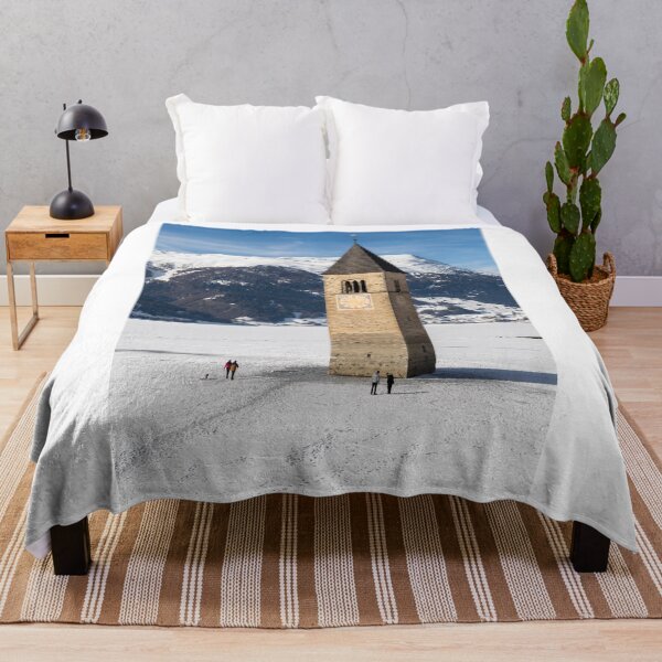 Item preview, The submerged bell tower of Resia designed and sold by pietrofoto.