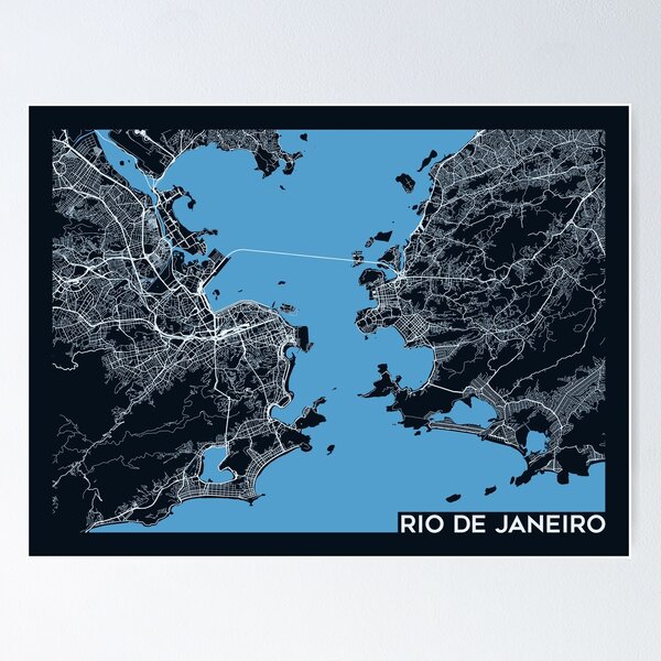 Item preview, Streets of Rio de Janeiro designed and sold by ZionicArt.
