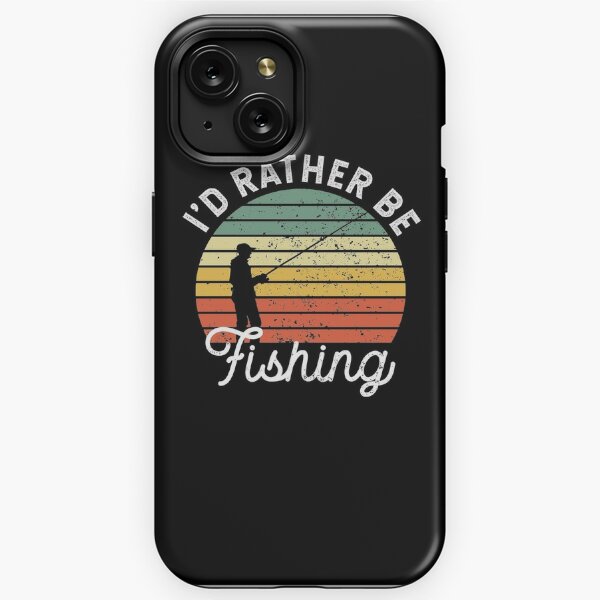 Funny Fishing Bass Fish Hook Fishing Rod Gift iPhone 12 Case by