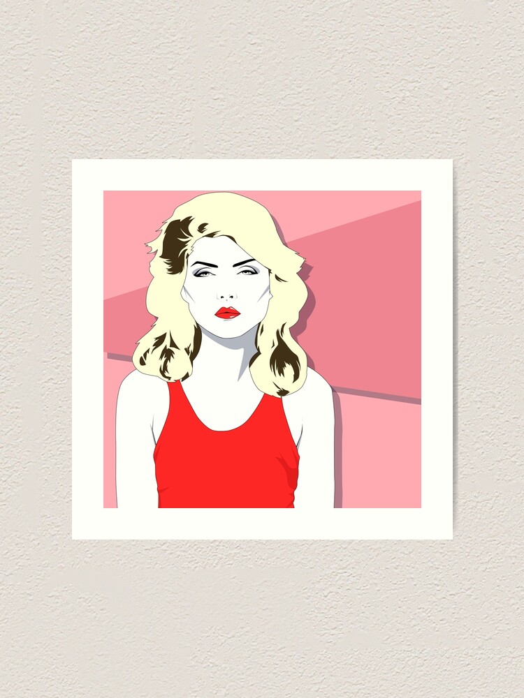 Alternate view of Debbie Harry No4 Art Print