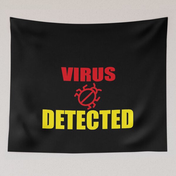 Item preview, VIRUS DETECTED designed and sold by ADAMYASS.