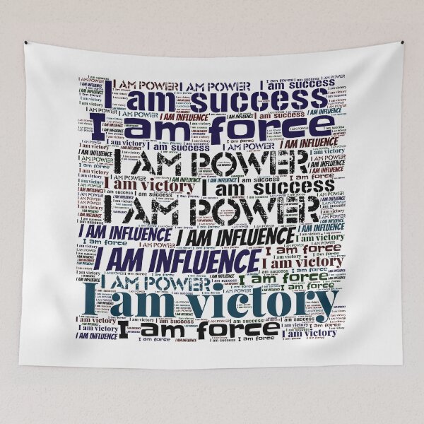 Item preview, I am Force, Power, Influence, Victory, Success designed and sold by frankie5368.
