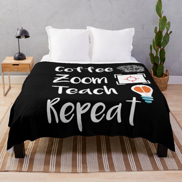 Item preview, Coffee Zoom Teach Repeat, coffee addict designed and sold by LANANIL.