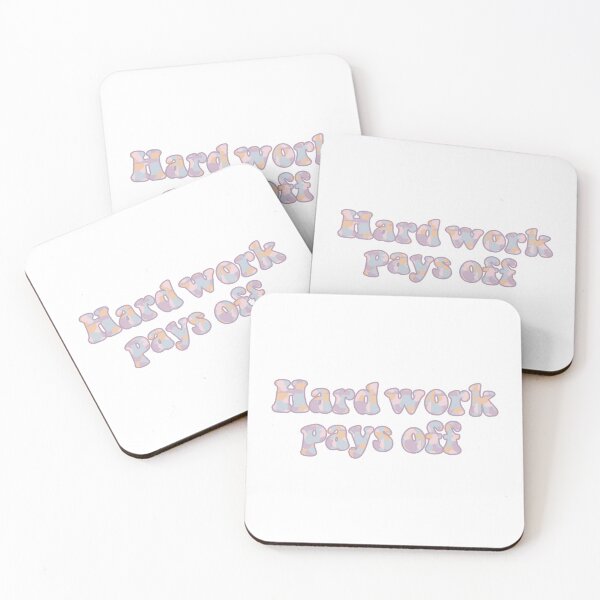 Item preview, Hard work pays off designed and sold by Rocky Designs.
