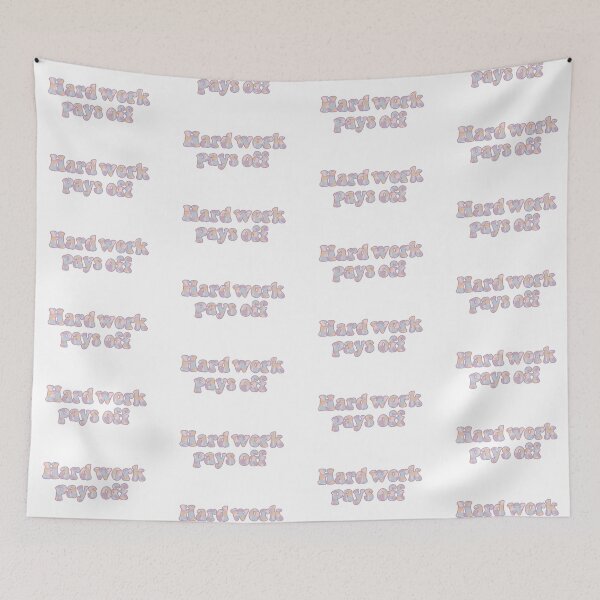 Item preview, Hard work pays off designed and sold by Rocky Designs.