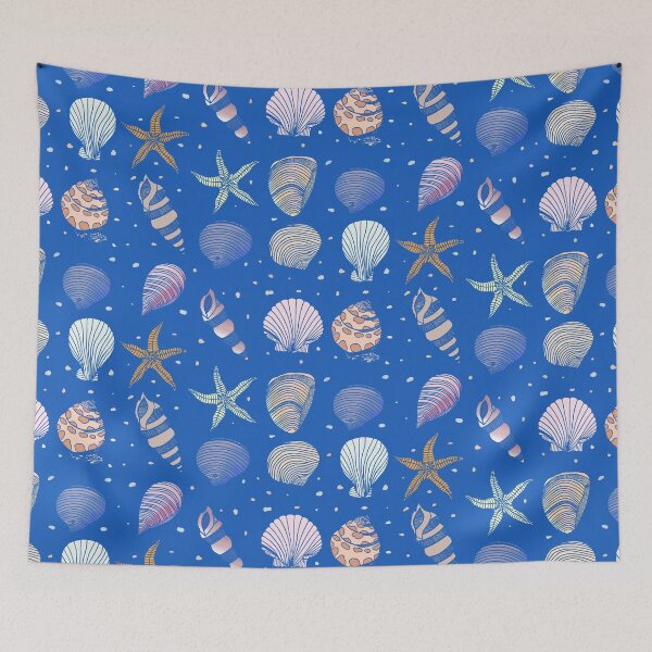Item preview, Beautiful seashell print designed and sold by saranagliccuris.