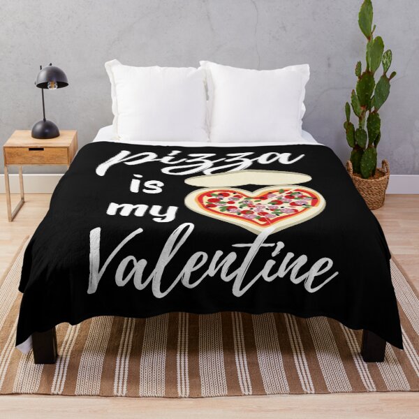 Item preview, Pizza Is My Valentine Food Lover Single GIft  designed and sold by Sutra-Lotus-Co.