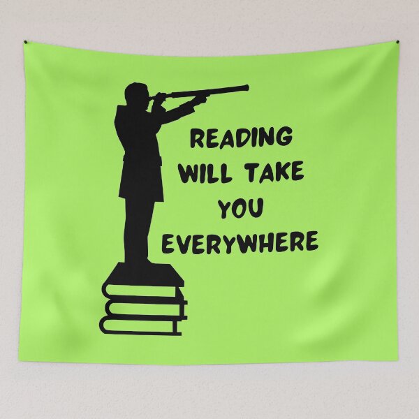 Item preview, Reading Will Take You Everywhere designed and sold by mirara.