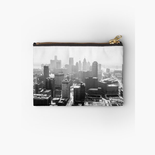 Item preview, Detroit City Skyscraper Skylines designed and sold by TrendyCatchers.