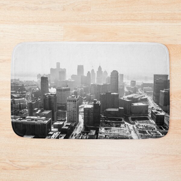 Item preview, Detroit City Skyscraper Skylines designed and sold by TrendyCatchers.