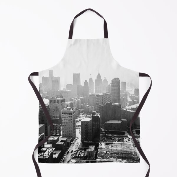 Item preview, Detroit City Skyscraper Skylines designed and sold by TrendyCatchers.