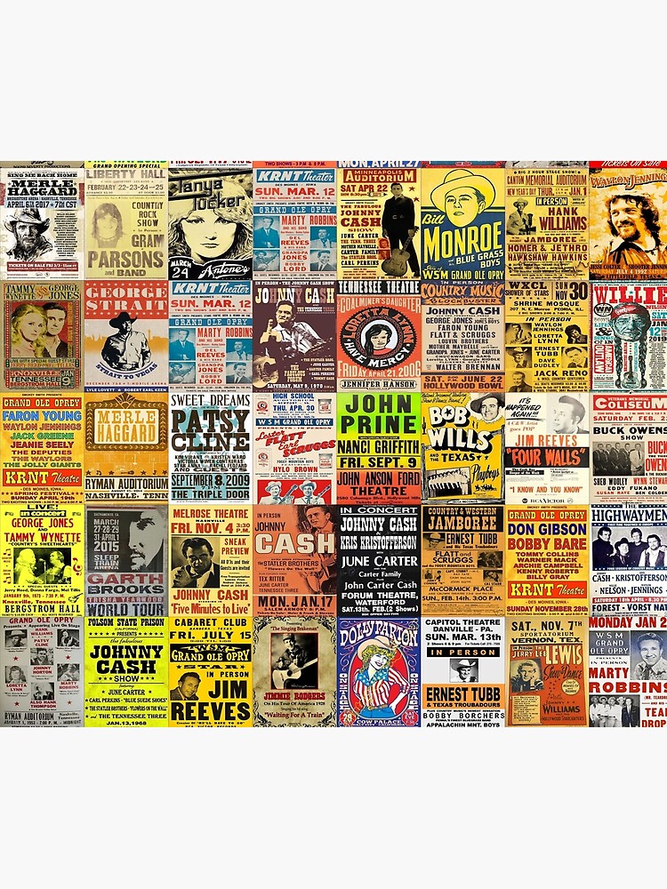 Country Music Posters by Montage-Madness