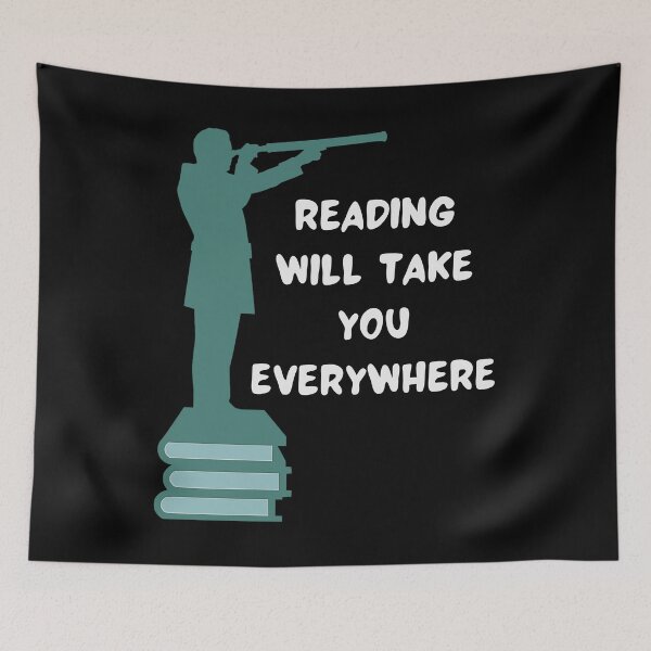 Item preview, Reading Will Take You Everywhere designed and sold by mirara.