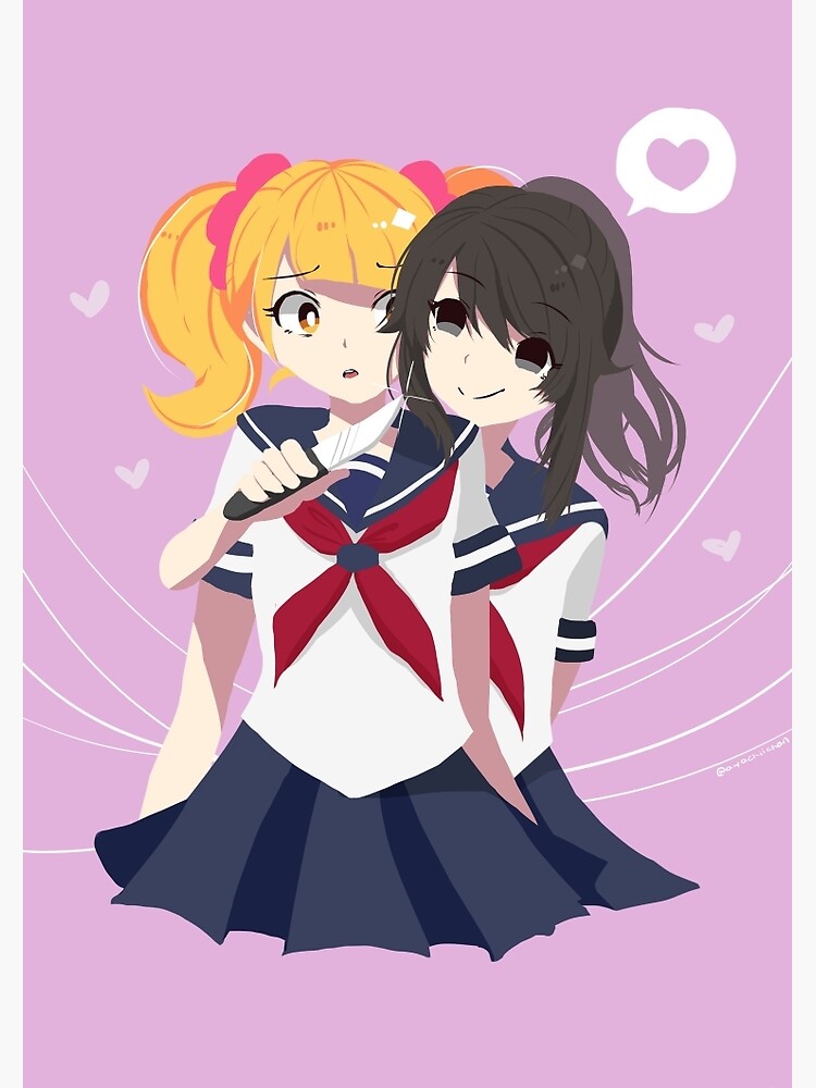 Yandere Simulator - Chibi Osana Najimi (Uniform 4) Sticker for