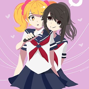 Osana Najimi and Raibaru Fumetsu - Yandere Simulator Fanart Tote Bag for  Sale by Celine Aves