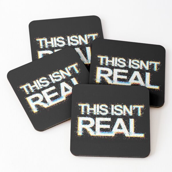 Item preview, This Isn't Real - Conspiracy designed and sold by Olivia Ossege.