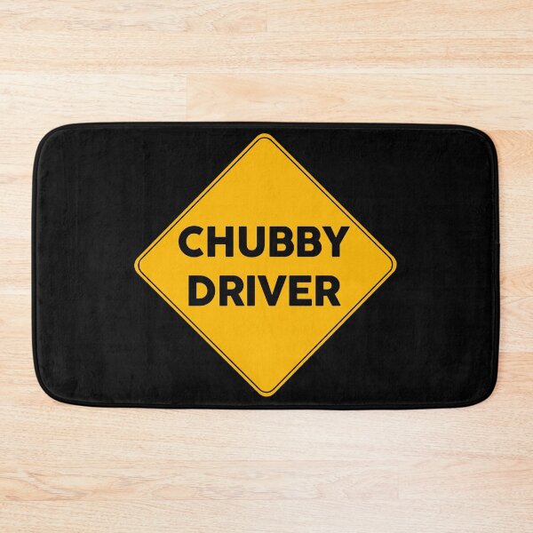 Item preview, Chubby Driver | Yellow Road Sign  designed and sold by FriendsList.