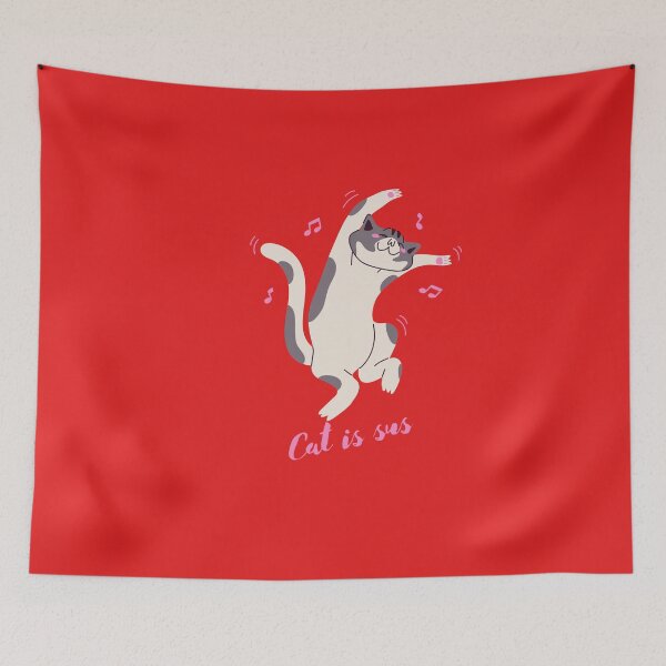 Item preview, Cat is sus designed and sold by Suzie-Mara.