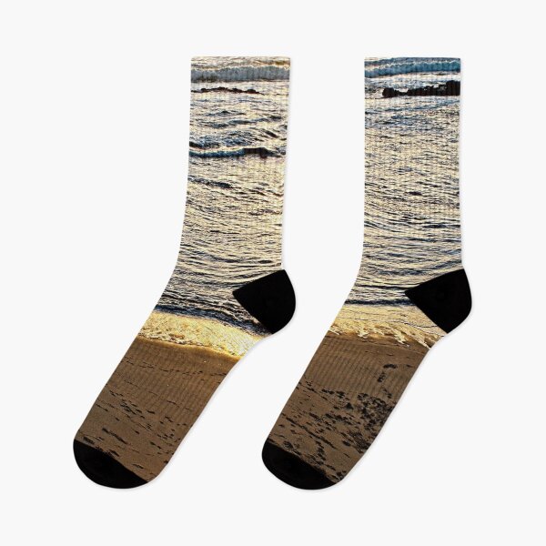 Item preview, Ebbing Wave Coastal Beach Seascape designed and sold by Anna Lemos.
