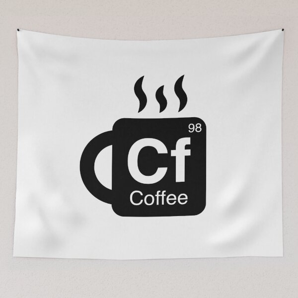 Item preview, Coffee periodic table cup designed and sold by hmbrttvr.