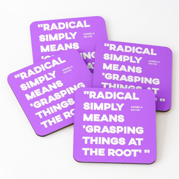 Item preview, Radical - Angela Davis quote designed and sold by the Code radical.