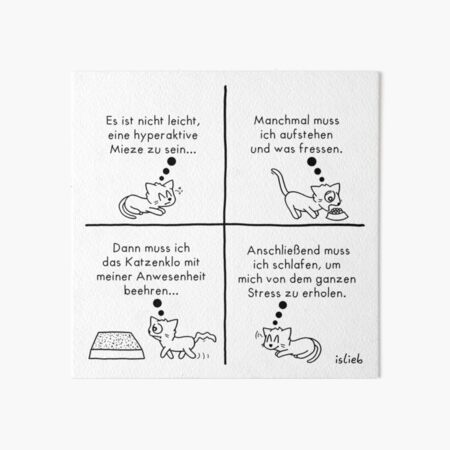 Artikel-Vorschau von Katzenstress, designt und verkauft von islieb.
